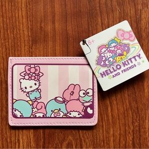 NWT Sanrio x Loungefly Hello Kitty & Friends Slim Card Wallet